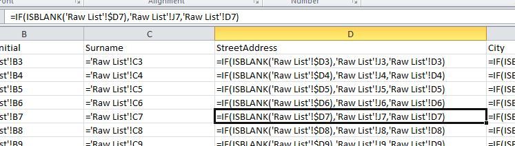 Excel Formula Excel Screenshot
